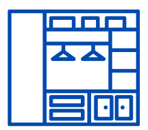 Closets e lavanderias