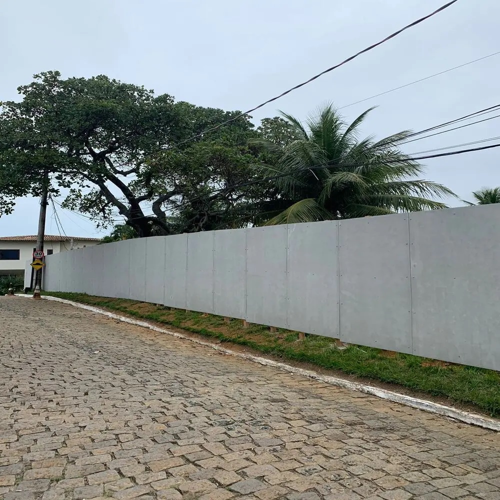 Tapume de Fibrocimento​