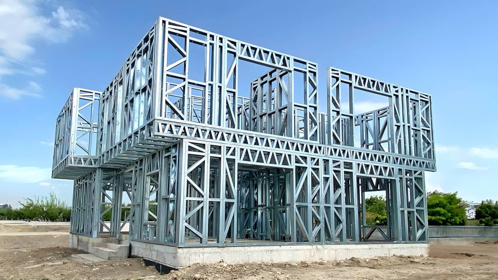 Estrutura em Aço Galvanizado Leve Light Steel Frame
