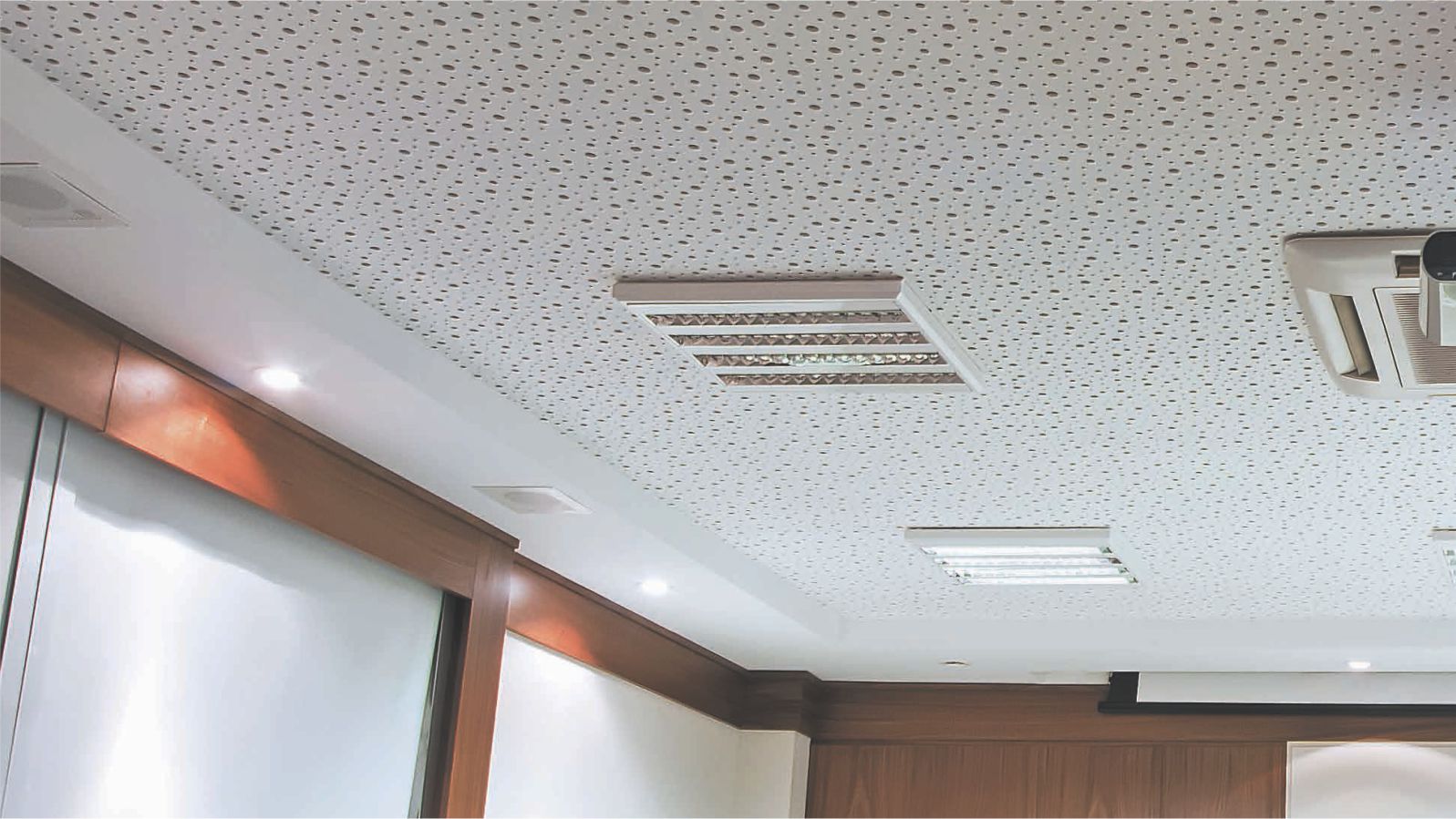 Forros Drywall Cleaneo Acústico Knauf