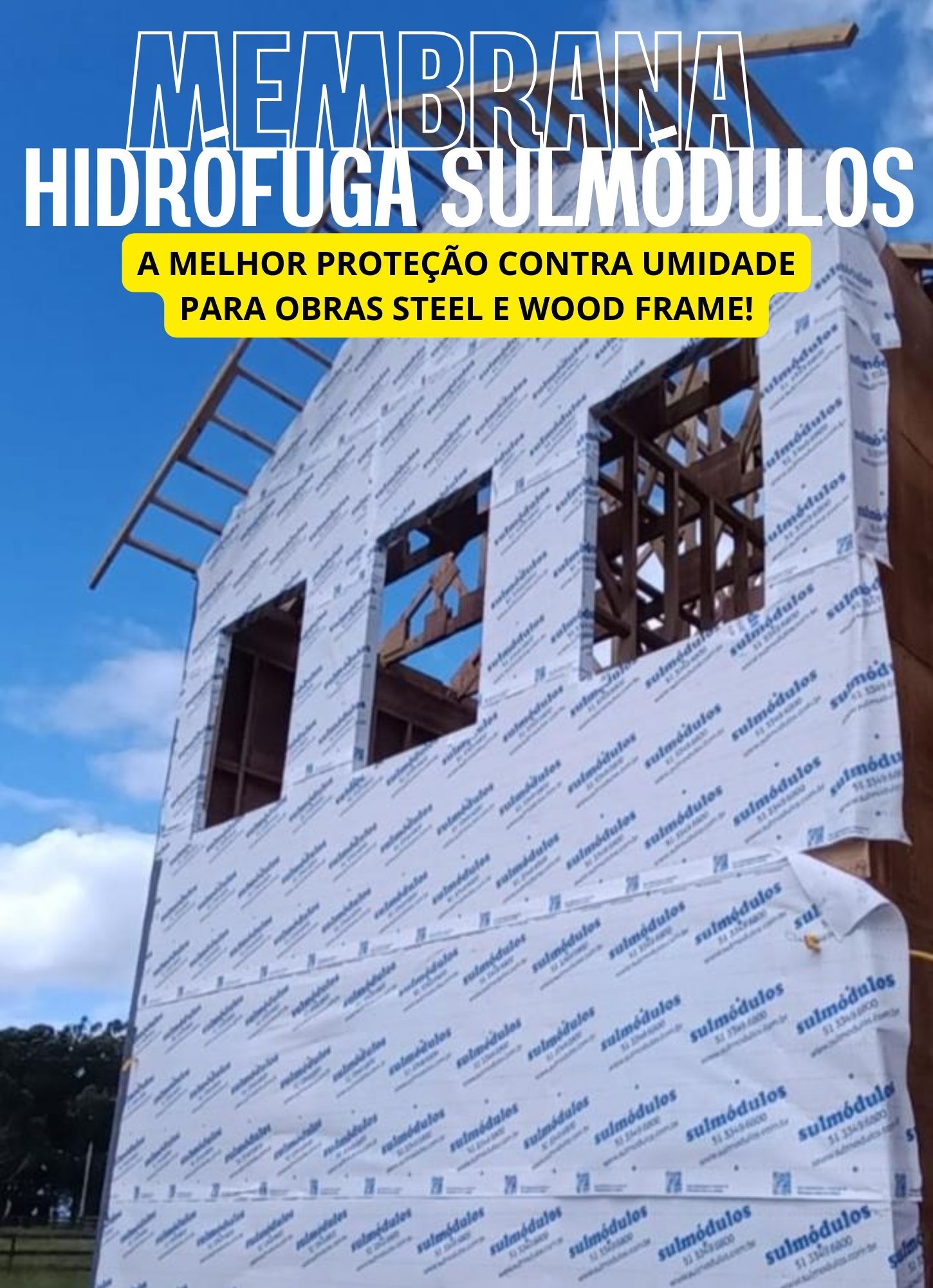 Membrana Hidrófuga de Proteção à Umidade