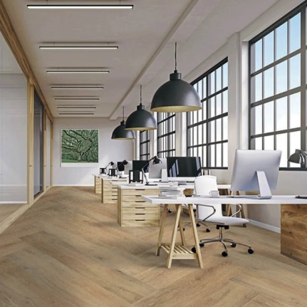 Piso Sulmódulos LVT Comercial