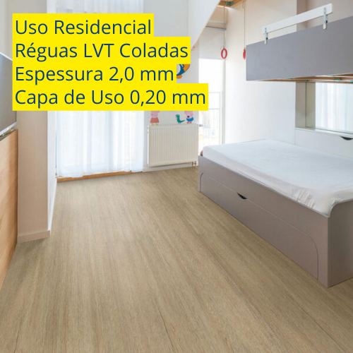 Piso Sulmódulos LVT Residencial