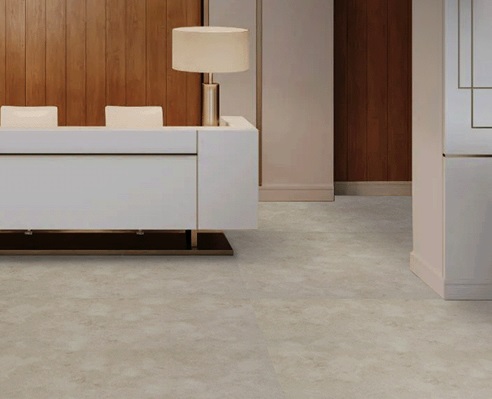 Piso Sulmódulos LVT em Placas Square