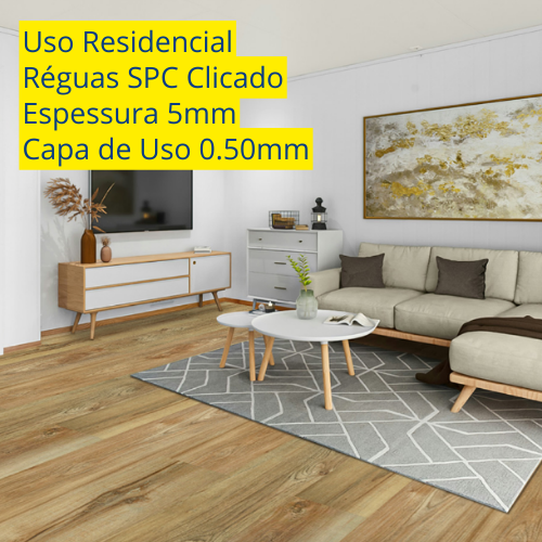 Piso Sulmódulos SPC Clicado Residencial